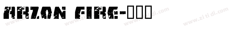 ARZON FIRE字体转换